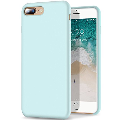 Teryei Funda iPhone 7/7 Plus, Silicona Suave Case Full protección Anti-Golpes Rasguño y Resistente [Ultra Slim ] Anti-Estático Choque Bumper pour iPhone 7/7 Plus (Verde, iPhone 7)