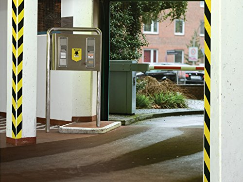 Tesa 58133-00000-00 - Cinta de señalización temporal PP adhesiva, amarillo y negro Tesa 58133-00000-00 - Cinta de señalización temporal PP adhesiva, amarillo y negro