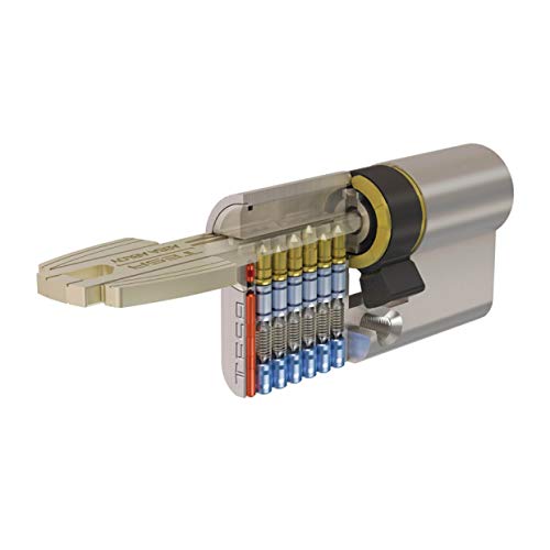 Tesa Assa Abloy 3010151 Cilindro Seguridad T60 /30X30 Latonado, 30 x 30 mm Tesa Assa Abloy 3010151 Cilindro Seguridad T60 /30X30 Latonado, 30 x 30 mm