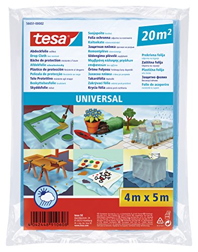 tesa Plástico de cubrición para grandes zonas (20 m²) tesa Plástico de cubrición para grandes zonas (20 m²)