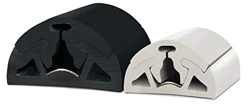TESSILMARE Profilo parabordo BINO 40 Nero - 12 MT (BINO Fender Profile Black 40x22 mm 12m TESSILMARE Profilo parabordo BINO 40 Nero - 12 MT (BINO Fender Profile Black 40x22 mm 12m