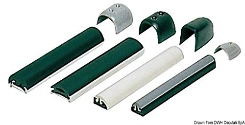 TESSILMARE Terminale ABS Bianco (White ABS Terminal 30 mm) TESSILMARE Terminale ABS Bianco (White ABS Terminal 30 mm)