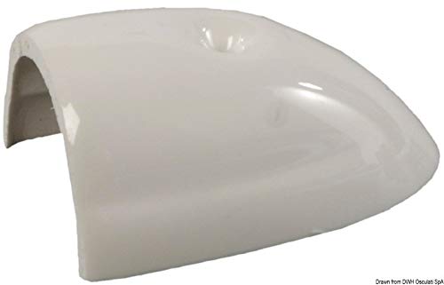 TESSILMARE Terminale ABS Bianco (White ABS Terminal 30 mm) TESSILMARE Terminale ABS Bianco (White ABS Terminal 30 mm)