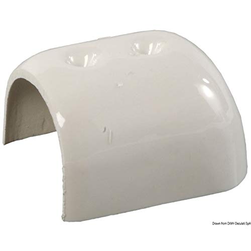 TESSILMARE Terminale ABS Bianco (White ABS Terminal 55 mm) TESSILMARE Terminale ABS Bianco (White ABS Terminal 55 mm)