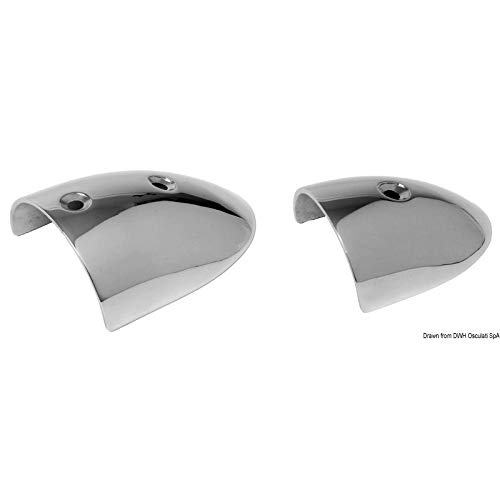 TESSILMARE Terminale ABS Bianco (White ABS Terminal 55 mm) TESSILMARE Terminale ABS Bianco (White ABS Terminal 55 mm)