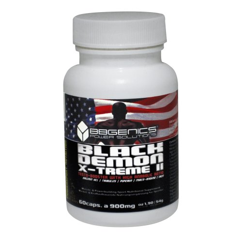 Testo Booster de EE.UU. con base de NO2 de BBGENICS - BlackDemon X-Treme Testo Booster de EE.UU. con base de NO2 de BBGENICS - BlackDemon X-Treme