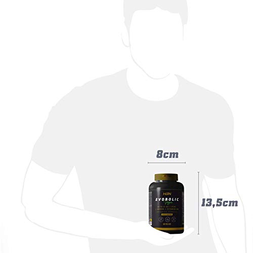 Testosterona Natural Suplemento Potenciador para Hombre | Evobolic de HSN | Testo Booster: Ácido Aspártico + ZMA + Fenogreco + Ginseng + Avena Sativa | Vegano | 240 Cápsulas Vegetales Testosterona Natural Suplemento Potenciador para Hombre | Evobolic de HSN | Testo Booster: Ácido Aspártico + ZMA + Fenogreco + Ginseng + Avena Sativa | Vegano | 240 Cápsulas Vegetales