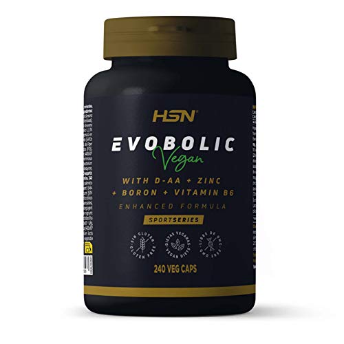 Testosterona Natural Suplemento Potenciador para Hombre | Evobolic de HSN | Testo Booster: Ácido Aspártico + ZMA + Fenogreco + Ginseng + Avena Sativa | Vegano | 240 Cápsulas Vegetales Testosterona Natural Suplemento Potenciador para Hombre | Evobolic de HSN | Testo Booster: Ácido Aspártico + ZMA + Fenogreco + Ginseng + Avena Sativa | Vegano | 240 Cápsulas Vegetales