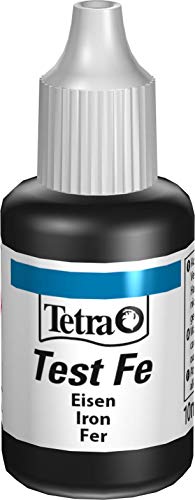 Tetra Test Fe (hierro) - Prueba de agua para acuarios de agua dulce y estanques de jardín