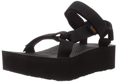 Teva Original Universal Flatform W's, Sandalias de Plataforma para Mujer, Negro (Black), 37 EU Teva Original Universal Flatform W's, Sandalias de Plataforma para Mujer, Negro (Black), 37 EU