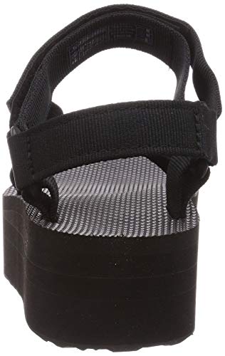 Teva Original Universal Flatform W's, Sandalias de Plataforma para Mujer, Negro (Black), 37 EU Teva Original Universal Flatform W's, Sandalias de Plataforma para Mujer, Negro (Black), 37 EU