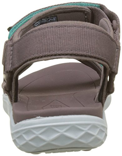 Teva W Terra-Float 2 Universal, Sandalias de Punta Descubierta Mujer, Morado (Plum Truffle), 36 EU