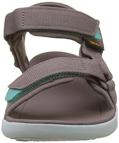 Teva W Terra-Float 2 Universal, Sandalias de Punta Descubierta Mujer, Morado (Plum Truffle), 36 EU