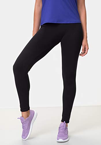 TEX - Legging de Deporte para Mujer, Negro Neutro, L