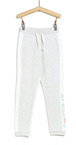 TEX - Pantalón Deporte para Niña, Plateado Claro, 9-10 años TEX - Pantalón Deporte para Niña, Plateado Claro, 9-10 años