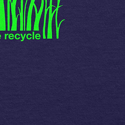 Texlab Reduce Reuse Recycle Langarm Camiseta, Hombre, Azul Marino, Medium Texlab Reduce Reuse Recycle Langarm Camiseta, Hombre, Azul Marino, Medium