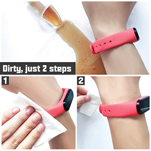 Th-some Bracelet pour Xiaomi Mi Band 4 / Mi Band 3, 6 Bracelets de remplacement Sport en Silicone Souple coloré, Bracelet en Silicone Souple remplaçable Th-some Bracelet pour Xiaomi Mi Band 4 / Mi Band 3, 6 Bracelets de remplacement Sport en Silicone Souple coloré, Bracelet en Silicone Souple remplaçable