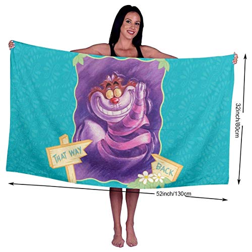 The Adventures of Alice Toallas de Playa Toalla de baño para Piscina 32 x 52 para Mujeres, niños, niñas, niños, Adultos, Hombres The Adventures of Alice Toallas de Playa Toalla de baño para Piscina 32 x 52 para Mujeres, niños, niñas, niños, Adultos, Hombres