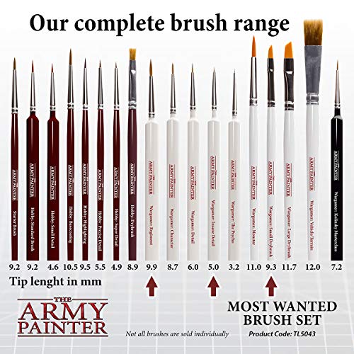 The Army Painter ? | Most Wanted Wargamer Brush Set The Army Painter ? | Most Wanted Wargamer Brush Set