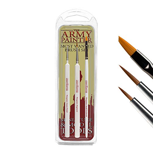 The Army Painter ? | Most Wanted Wargamer Brush Set The Army Painter ? | Most Wanted Wargamer Brush Set