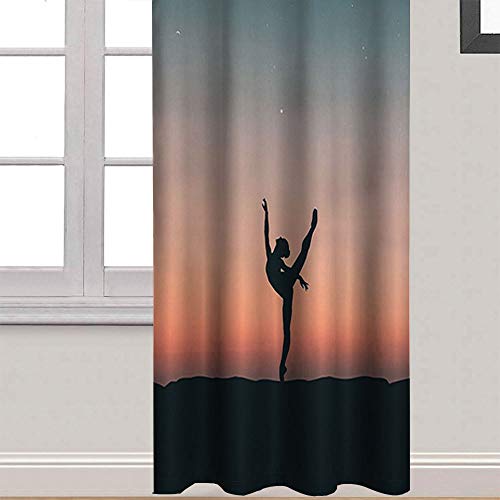 The Beautiful Ballet Art Farmhouse cortina tratamiento cortinas ballet cielo para comedor