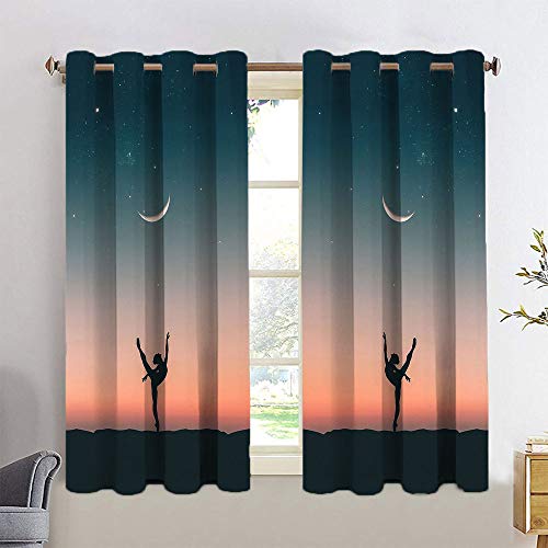 The Beautiful Ballet Art Farmhouse cortina tratamiento cortinas ballet cielo para comedor The Beautiful Ballet Art Farmhouse cortina tratamiento cortinas ballet cielo para comedor