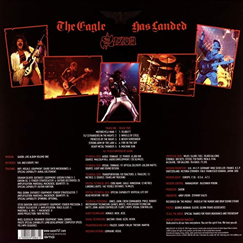 The Eagle Has Landed: Live 1999 Remaster [Vinilo] Rojo