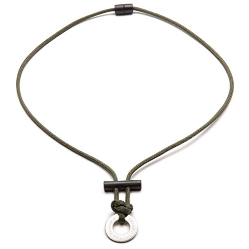 The Friendly Swede Collar de Paracord con Iniciador de Fuego - GARANTÍA DE por Vida (Verde Militar) The Friendly Swede Collar de Paracord con Iniciador de Fuego - GARANTÍA DE por Vida (Verde Militar)