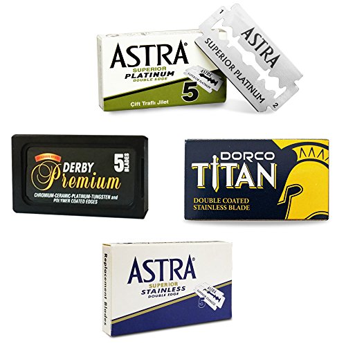The Goodfellas' Smile - Titan/Premium Astra - Cuchillas de afeitar, 25 unidades The Goodfellas' Smile - Titan/Premium Astra - Cuchillas de afeitar, 25 unidades
