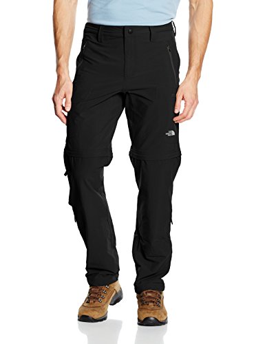 The North Face Exploration CNVRT, Pantalones Convertibles, Hombre, Negro (TNF Black), 32 (REG)