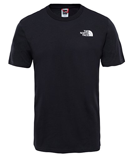 The North Face T92TX5 Camiseta De Manga Corta Simple Dome, Hombre, Negro (TNF Black), L