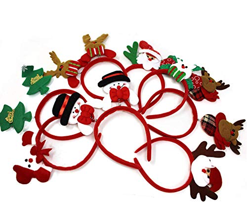 THE TWIDDLERS 8 Diadema de NavideƱa para NiƱos y Adultos| Cómodo y Reutilizable Ćrbol de Navidad, MuƱeco de Nieve, Reno y PapĆ” Noel| Gorro Disfraz de Navidad ClĆ”sico para Fiestas. THE TWIDDLERS 8 Diadema de NavideƱa para NiƱos y Adultos| Cómodo y Reutilizable Ćrbol de Navidad, MuƱeco de Nieve, Reno y PapĆ” Noel| Gorro Disfraz de Navidad ClĆ”sico para Fiestas.