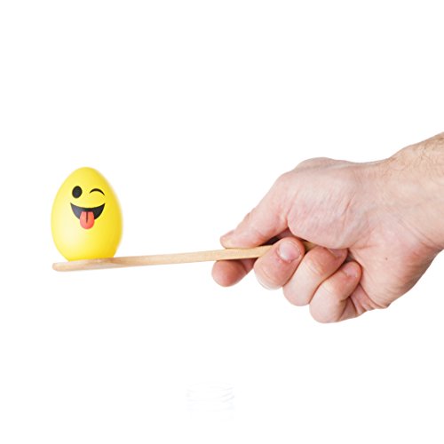 THE TWIDDLERS ¡Nuestro Juego de relevos de Huevos, con Sus Huevos de Emoji de Colores Brillantes, Regalo de Ideal para los niños! Juegos de Exterior, Aire Libre y cumpleaños Actividades THE TWIDDLERS ¡Nuestro Juego de relevos de Huevos, con Sus Huevos de Emoji de Colores Brillantes, Regalo de Ideal para los niños! Juegos de Exterior, Aire Libre y cumpleaños Actividades