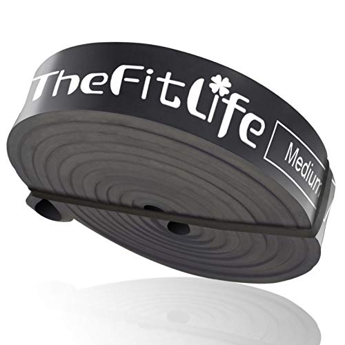 TheFitLife Bandas Elasticas Fitness Musculacion - Cintas Elásticas de Resistencia para Pull-ups Asistidos, Cross-Training, Dominadas, Yoga, Pilates, Fisioterapia, con E-Guía de Ejercicios