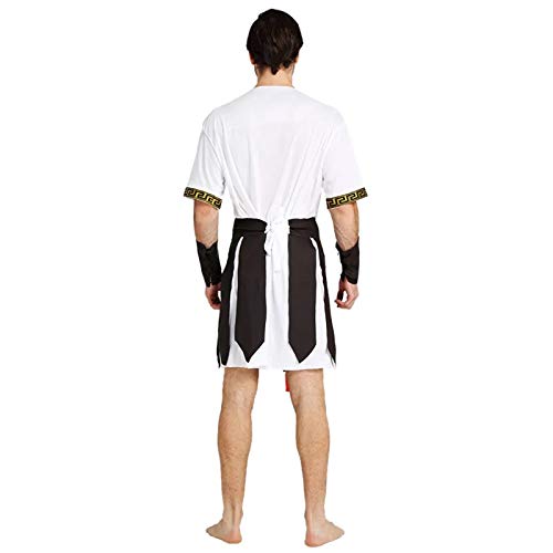 thematys® Disfraz de Gladiador Guerrero Romano para Hombre Cosplay, Carnaval y Halloween - Talla única 160-180cm