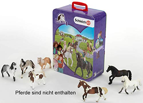 Theo Klein-3115 Schleich horse club maletin para colección para 10 caballos, juguete, color surtido (3115)