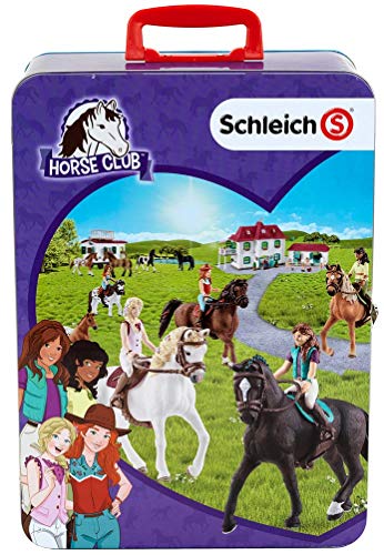 Theo Klein-3115 Schleich horse club maletin para colección para 10 caballos, juguete, color surtido (3115)