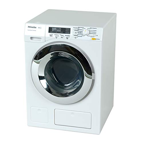 Theo Klein 6941 Lavadora Miele, Cuatro programas de lavado y sonido original, Funcionamiento con y sin agua, Medidas: 18.5 cm x 26 cm x 18 cm, Juguete para niños a partir de 3 años Theo Klein 6941 Lavadora Miele, Cuatro programas de lavado y sonido original, Funcionamiento con y sin agua, Medidas: 18.5 cm x 26 cm x 18 cm, Juguete para niños a partir de 3 años