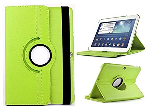 Theoutlettablet® Funda Giratoria 360º para Tablet Bq Aquaris M10 10.1" Book Cover Case Protección Delantera y Trasera Color Verde