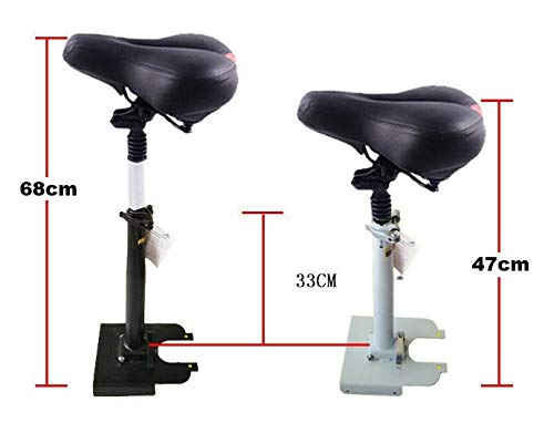 Theoutlettablet® Sillín/Asiento Plegable y Ajustable diseñado para Patinete eléctrico Xiaomi Mijia M365 - Versión 1.0