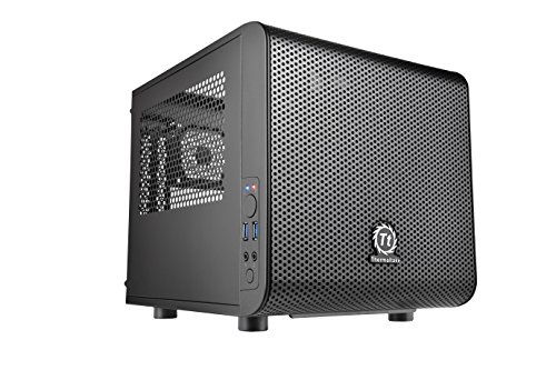 Thermaltake Core V1 Caja de ordenador de sobremesa Mini-ITX