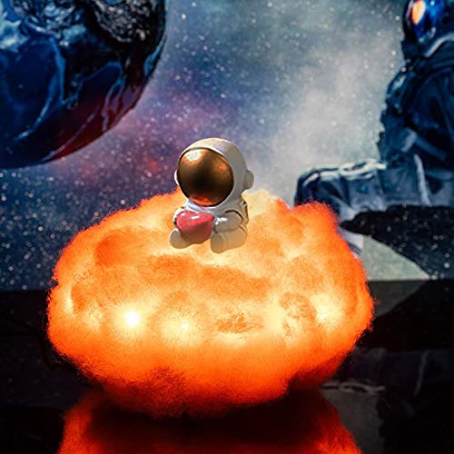 THESHYER 1PC Luces de Nube de Astronauta, utilizadas para la decoración de Habitaciones y dormitorios, Mini artículos de decoración de Entretenimiento para el hogar THESHYER 1PC Luces de Nube de Astronauta, utilizadas para la decoración de Habitaciones y dormitorios, Mini artículos de decoración de Entretenimiento para el hogar