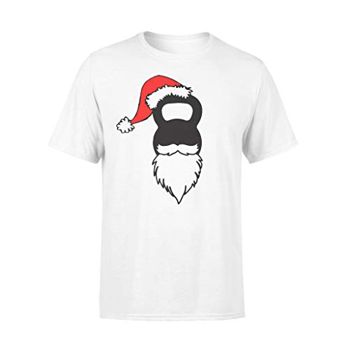 Thincons Kettlebell Santa Hat and Beard - Camiseta estándar