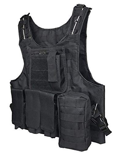 ThreeH Chaleco táctico al Aire Libre Traje de Campo Paintball Gilet de Juego Equipo de Proteccion para la Caza SA0501A