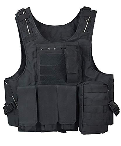 ThreeH Chaleco táctico al Aire Libre Traje de Campo Paintball Gilet de Juego Equipo de Proteccion para la Caza SA0501A