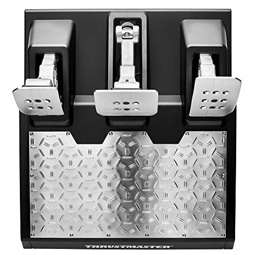 Thrustmaster T-LCM Pedals — Pedales profesionales magnéticos y con “Load Cell” metálicos y ajustables para PC, PS4 y Xbox One Thrustmaster T-LCM Pedals — Pedales profesionales magnéticos y con “Load Cell” metálicos y ajustables para PC, PS4 y Xbox One