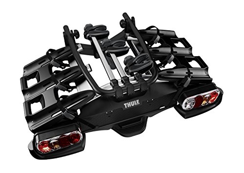 Thule 927 Velocompact 4 bicicleta Carrier remolque remolque Soporte inclinable bloqueo