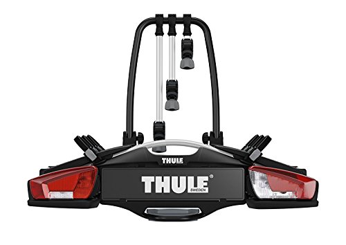 Thule VeloCompact 3 13-pin, Portabicicletas compacto y ligero para uso diario (para 3-4 bicicletas).