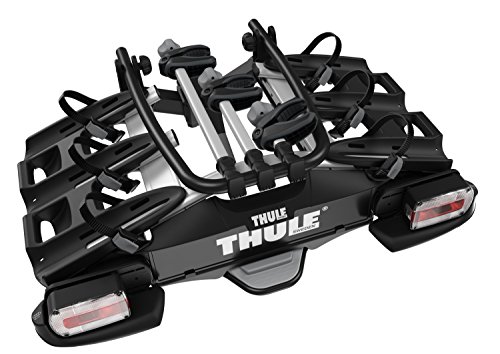 Thule VeloCompact 3 7-pin, Portabicicletas compacto y ligero para uso diario (para 3-4 bicicletas).