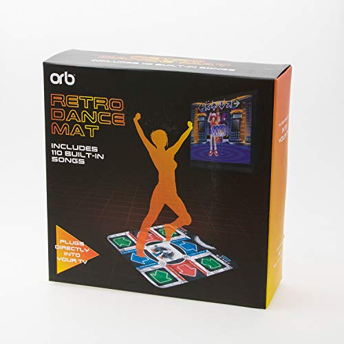 Thumbs Up OR-RETDANCEM dance pad - Dance Pads (Soft pad, Multicolor, 800 mm, 900 mm, 25 mm, 488 g) , color/modelo surtido